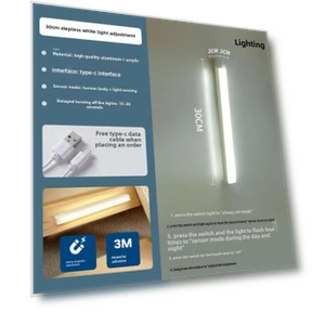 Rechargeable Ultra-Thin Motion Sensor LED Strip — LED Strips, SmartGears