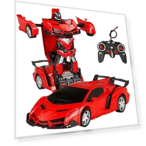 Remote Control Transformable Car Robot — Interactive Figures & Robots, Tyethy