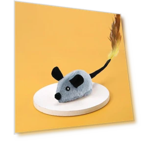 Rolling Mouse Interactive Cat Toy — Mice & Animals, Whisker City