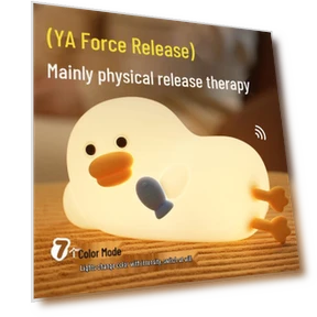 Silicone Duck Night Light with Touch Control — Creative Lighting Solutions, Chose One