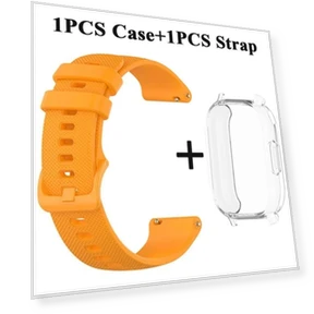 Silicone Strap with Case — Smartwatches, Xiaomi