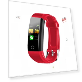 Smart Bracelet with Blood Pressure Monitor, Heart Rate, Sports Tracker, Color Screen, and Step Counter — Smartwatches, StrideBox