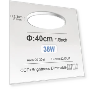 Smart LED Ceiling Light — Overhead Lighting, MARPOU