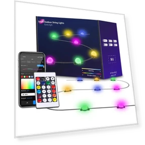 Smart LED Curtain Light with Bluetooth, Music Sync, Timer, Waterproof for Outdoor Party and Home Decor — LED Strips, Auto Parts Speciality