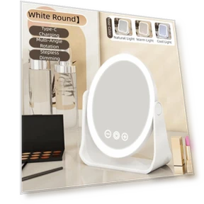 Smart LED Makeup Mirror — Handheld, Jinmei