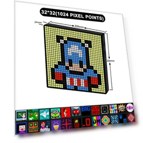 Smart Matrix Pixel Display LED Night Light — Commercial TVs & Displays, COOKING-MALL