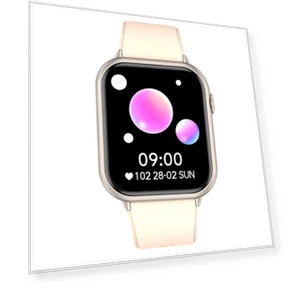 Smart Watch with Bluetooth Calling, Sports Modes, Heart Rate Monitor, Blood Pressure, and Step Counter in Gold — Smartwatches, Smarter than future