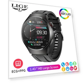 Smart Watch with ECG and PPG Health Monitoring — Smartwatches, LIGE