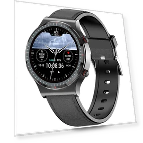 Smart Watch with ECG, PPG, Body Temperature, Heart Rate, and Blood Pressure Monitoring — Smartwatches, SCIONE