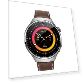 Smartwatch with 4G LTE, GPS, Heart Rate Monitor, and AMOLED Display — Smartwatches, Rainbuvvy