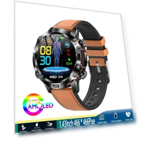 Smartwatch with Blood Pressure, Blood Oxygen, ECG + PPG, Bluetooth Calling, Fitness Tracker — Smartwatches, Zodvboz