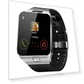 Smartwatch with SIM Support, Camera, and Bluetooth — Smartwatches, DZ09
