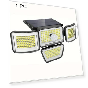 Solar Motion Sensor Outdoor Wall Lamp — Outdoor Security & Flood Lighting, Smart Solar