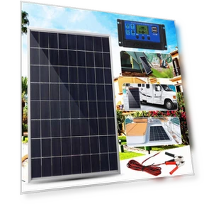 Solar Panel with Photovoltaic Controller — Chargers, Gaming Bay