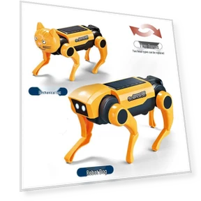 Solar-Powered Remote Control Robot Dog — Solar Power, CreativeCorner