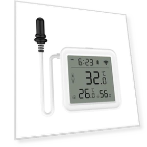 Temperature and Humidity Sensor with External Probe — Home Climate Control, LokiStorm