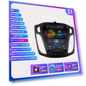 Tesla Style Car Multimedia System — In-Dash, OSSURET