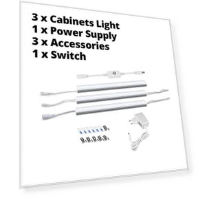 Touch Dimmer LED Strip Light with Aluminum Profile — LED Strips, Lcamaw