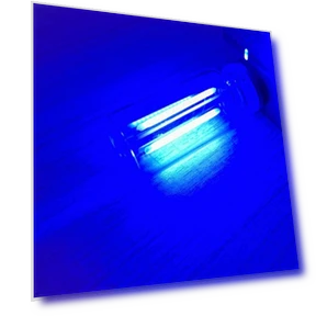 Universal USB Car Interior Lighting with Touch Control and Dimmable Infinity Blue LED — LED Strips, Motorgo