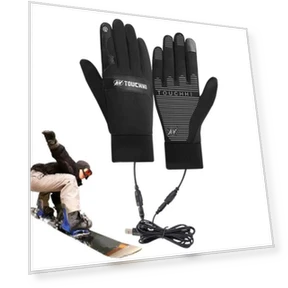 USB Heated Gloves — Hand Warmers, Etruston008