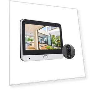 Wi-Fi Video Doorbell for Apartment — Viewers, Igeteck