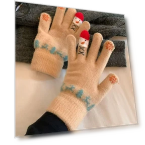 Winter Knitted Touchscreen Gloves — Gloves, 16Double8