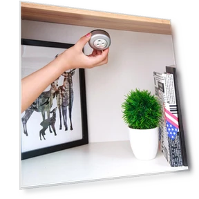 Wireless 3-LED Touch Night Light — Night Lights, kingroyal