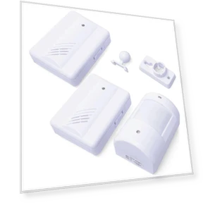 Wireless Driveway Alarm Infrared Transmitter Doorbell Receiver Motion Sensor — Motion Sensors, Motivational Running