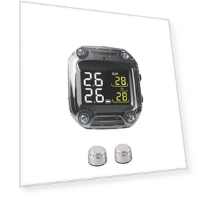 Wireless Motorcycle Tire Pressure Monitoring System — TPMS Sensor Replacements, CAREUD