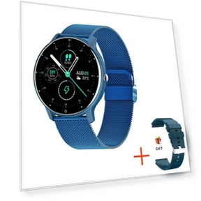 Women's Smart Watch with Full Touch Screen, Sports Fitness, IP67 Waterproof, Bluetooth for Android iOS — Smartwatches, LIGE
