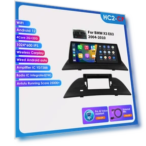 10.25-inch Car Multimedia Player with GPS Navigation, CarPlay, Android Auto — In-Dash, Hizpo