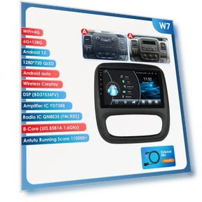 4G AI Voice Android Auto Car Radio — In-Dash, OSSURET