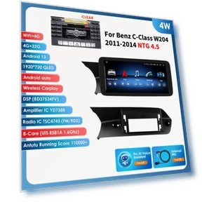 4G LTE Intelligent RDS Android Car Radio with Carplay and Android Auto — In-Dash, Hizpo