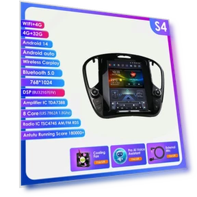 9.7-inch AI Android Car Stereo with Multimedia Video Player — In-Dash, OSSURET