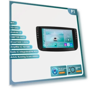 9-inch CarPlay 4G 2 Din Android 13 Car Radio — In-Dash, Hizpo