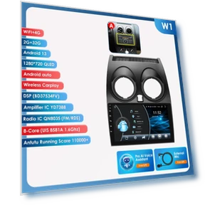 AI Voice Car Radio Android Auto Multimedia — In-Dash, Hizpo