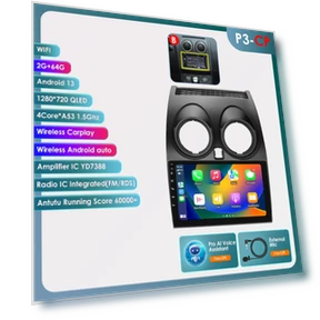 Android Auto Car Radio with AI Voice Control — In-Dash, OSSURET