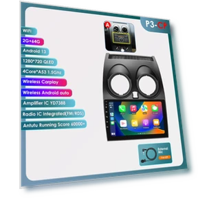 Android Auto Multimedia Car Radio — In-Dash, OSSURET