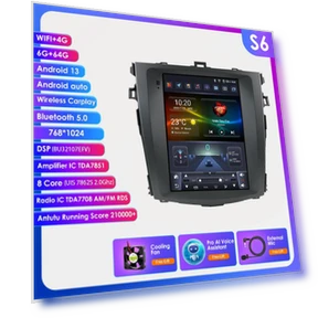 Android Car Radio for Toyota Corolla — Stereo Receivers, OSSURET