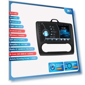 Android Car Stereo with GPS Navigation and Video Player — In-Dash, OSSURET