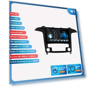 Android Car Stereo with GPS Navigation — In-Dash, Hizpo