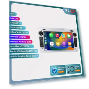 Android Car Stereo with Wireless CarPlay and Android Auto — Stereo Receivers, Hizpo