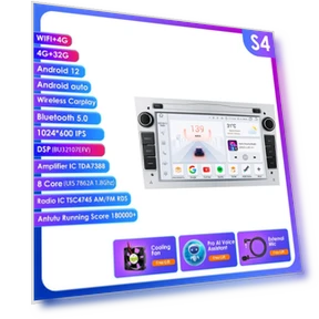 Android Car Stereo with Wireless CarPlay and Android Auto — In-Dash, Hizpo