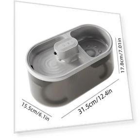 Automatic Pet Water Fountain and Feeder Combo — Automatic Feeders, Aura Living