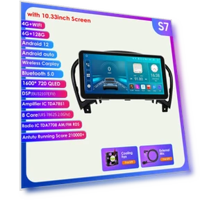 Car Multimedia Player with AI Voice Control — In-Dash, Hizpo