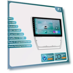 Car Multimedia System with 10.1-Inch Screen — In-Dash, OSSURET