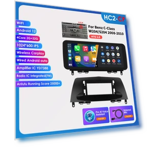 Car Multimedia System with Apple CarPlay and Android Auto — In-Dash, OSSURET