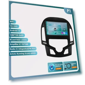 Car Multimedia System with CarPlay and Android Auto — In-Dash, Hizpo