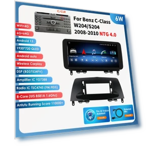 CarPlay Android 13 Car Multimedia System — In-Dash, OSSURET