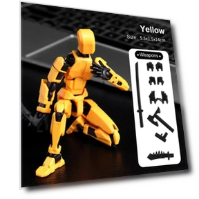 Creative Multi-Part Movable Robot Mannequin — Mannequins, Binchi Keji Travel